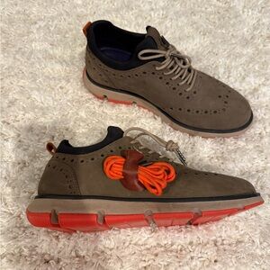 MEN’S APOLO NUBUCK LEATHER LACEUP SHOES SPORT DETAILVelez Colombia Shoes US9 NWT